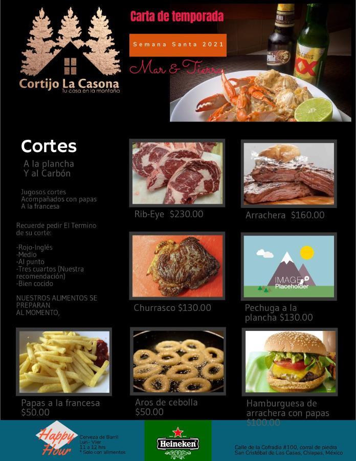 Cortijo La Casona & Bungalow Al Pie De La Montana San Cristóbal de Las Casas 外观 照片