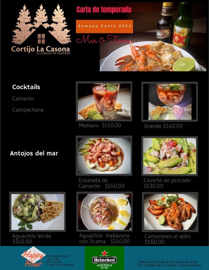 Cortijo La Casona & Bungalow Al Pie De La Montana San Cristóbal de Las Casas 外观 照片