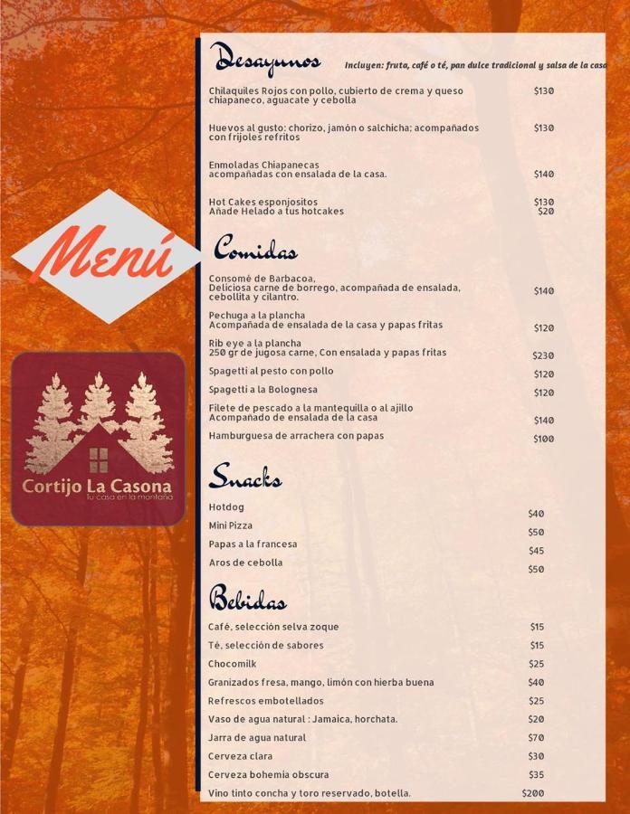Cortijo La Casona & Bungalow Al Pie De La Montana San Cristóbal de Las Casas 外观 照片