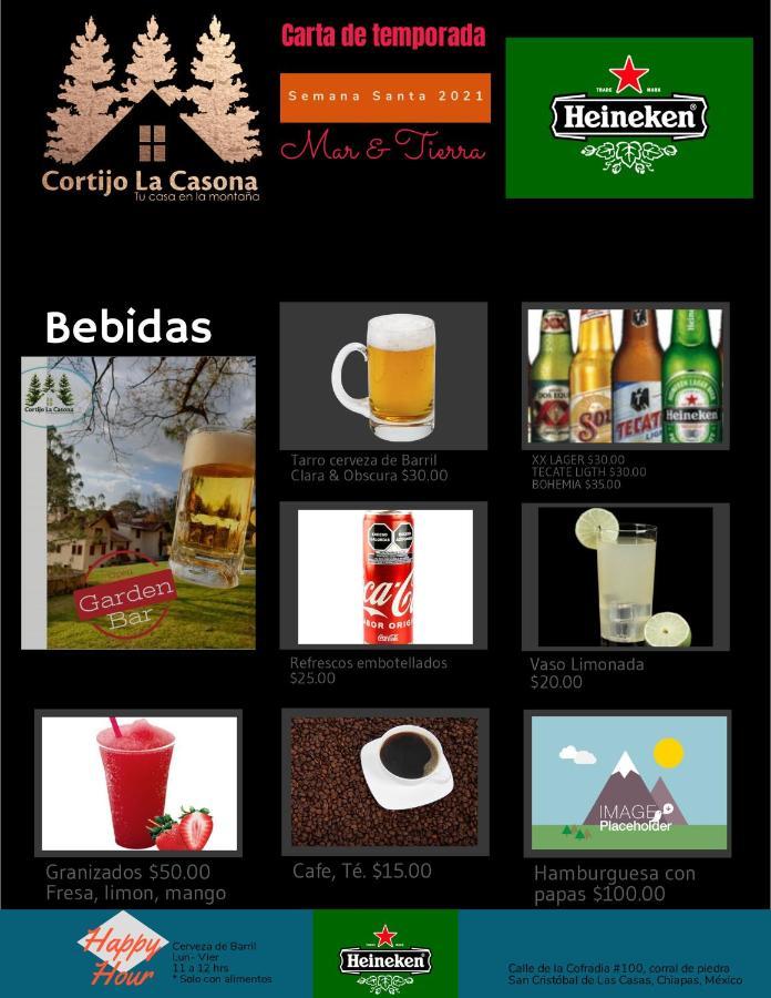 Cortijo La Casona & Bungalow Al Pie De La Montana San Cristóbal de Las Casas 外观 照片